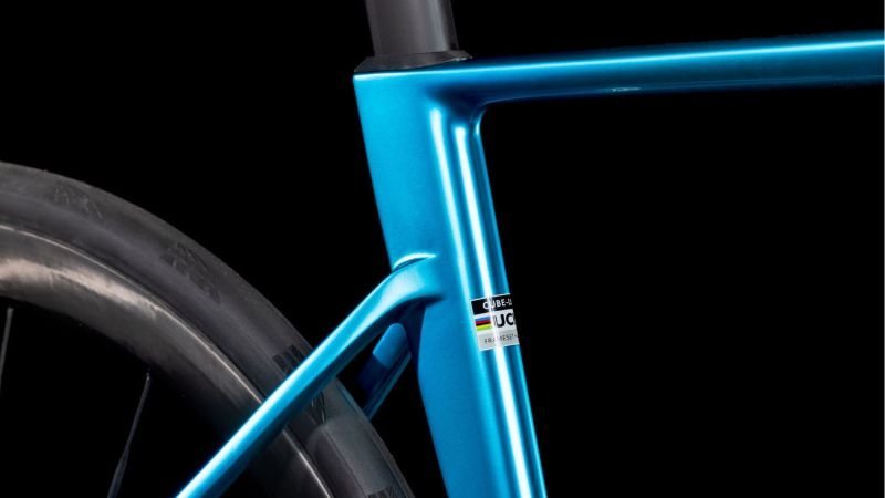 Cube Litening AIR C:68X SLX chromeblue´n´carbon – Bild 4