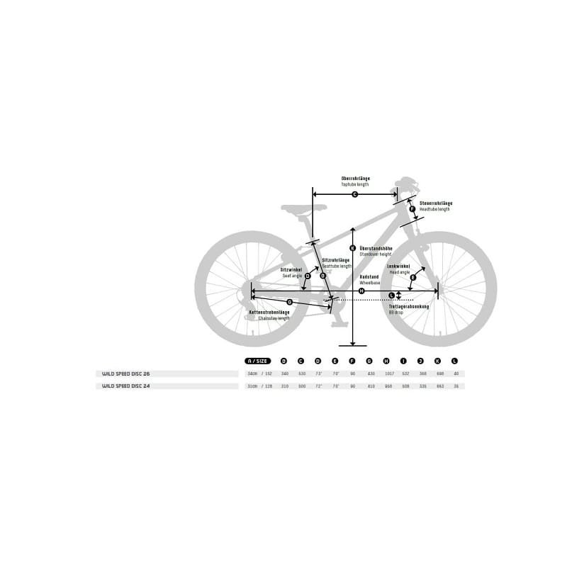 KTM Wild Speed Disc 26 - 2023 - 26 Zoll - Diamant – Bild 2