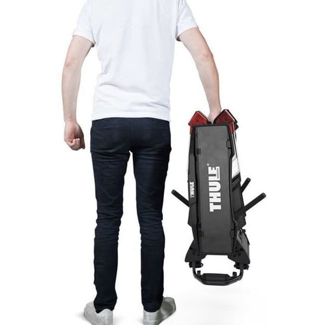 Thule Epos 3 Klappbarer Anhängerkupplungs-Fahrradträger für 3 Fahrräder - Schwarz – Bild 4